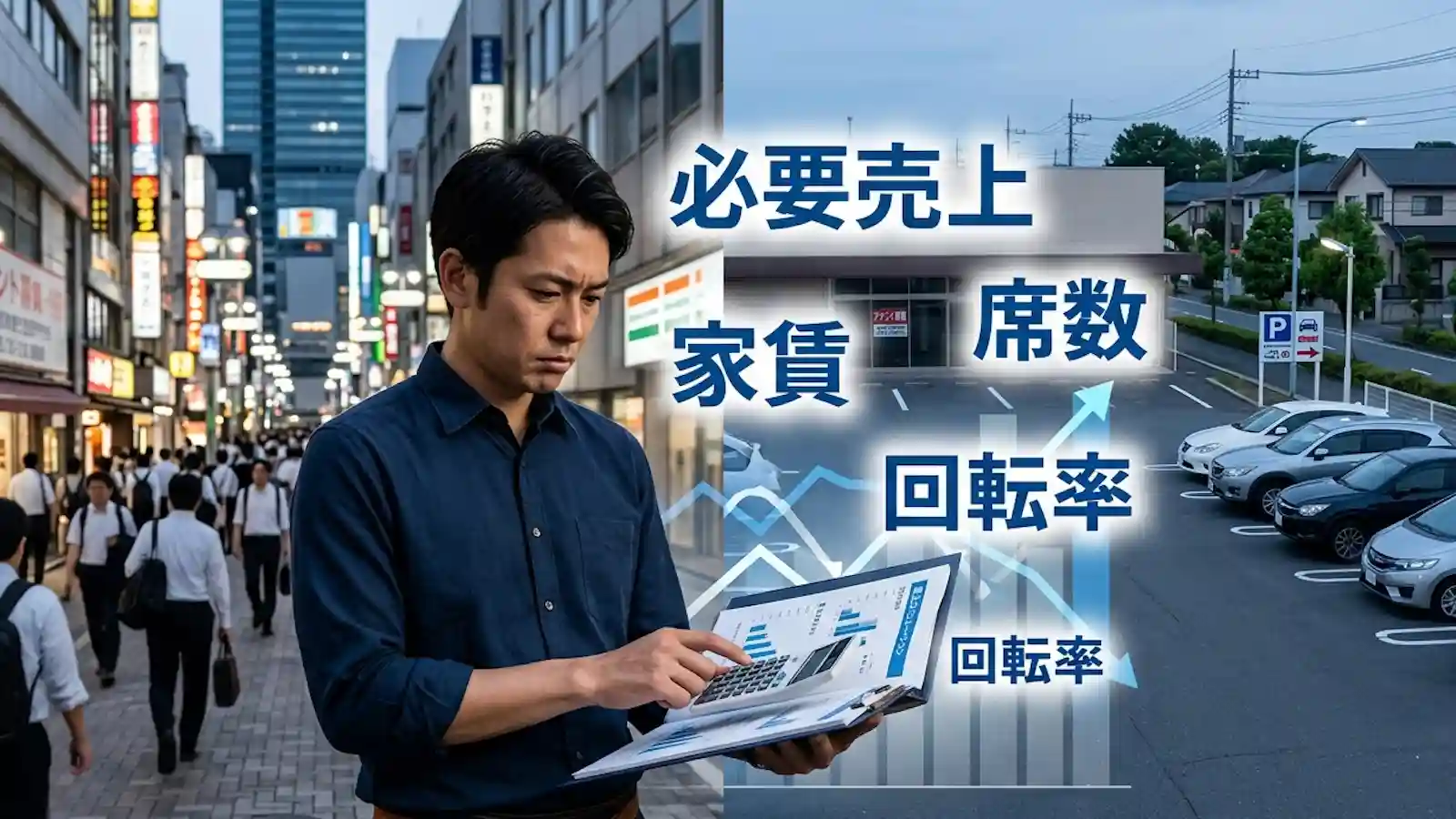 飲食店の立地で必要な売上はいくら？｜家賃・席数・回転率から成立ラインを考える
