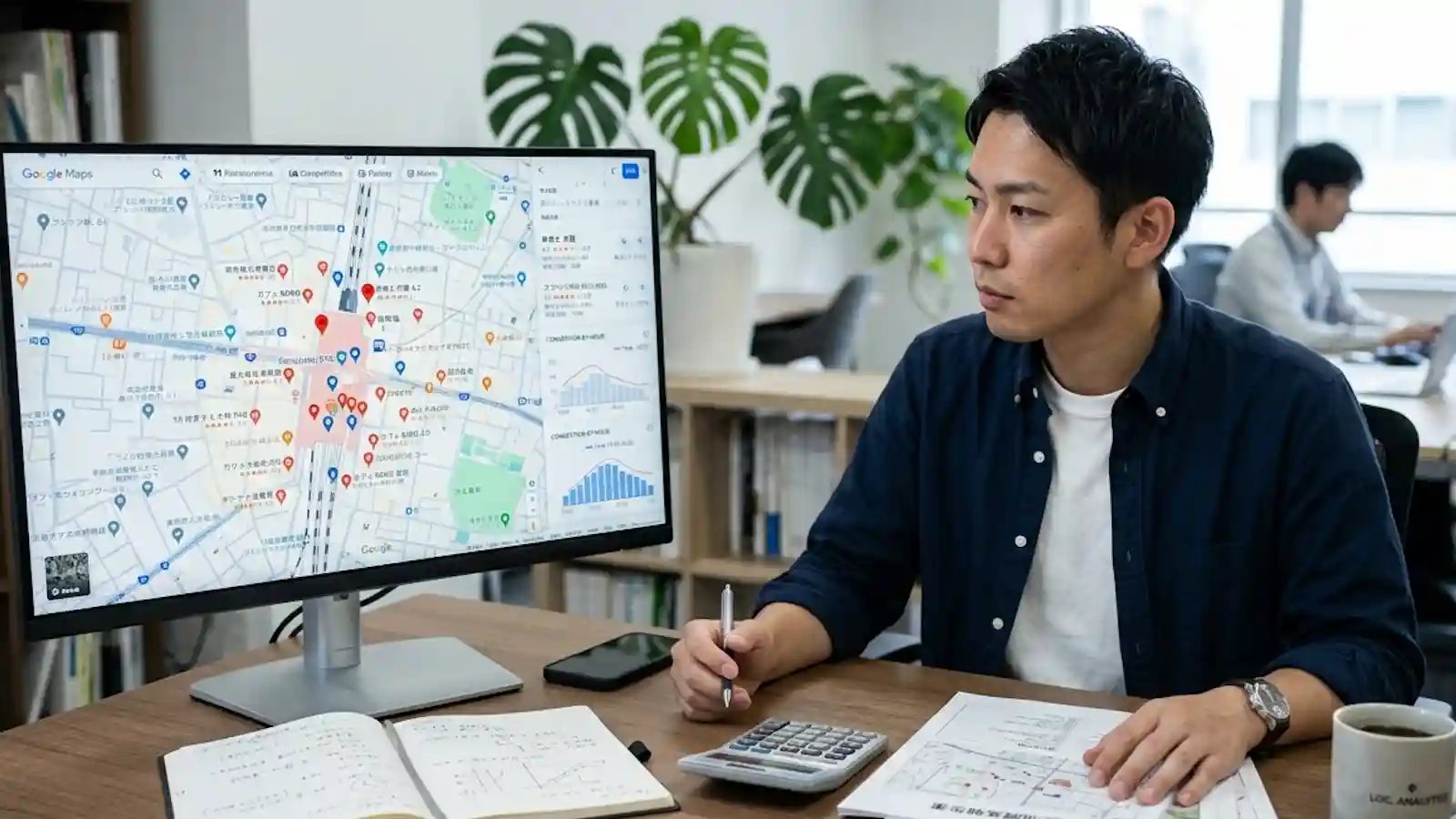 飲食店のGoogleマップ立地分析とは?|口コミ・競合・混雑時間帯の見方
